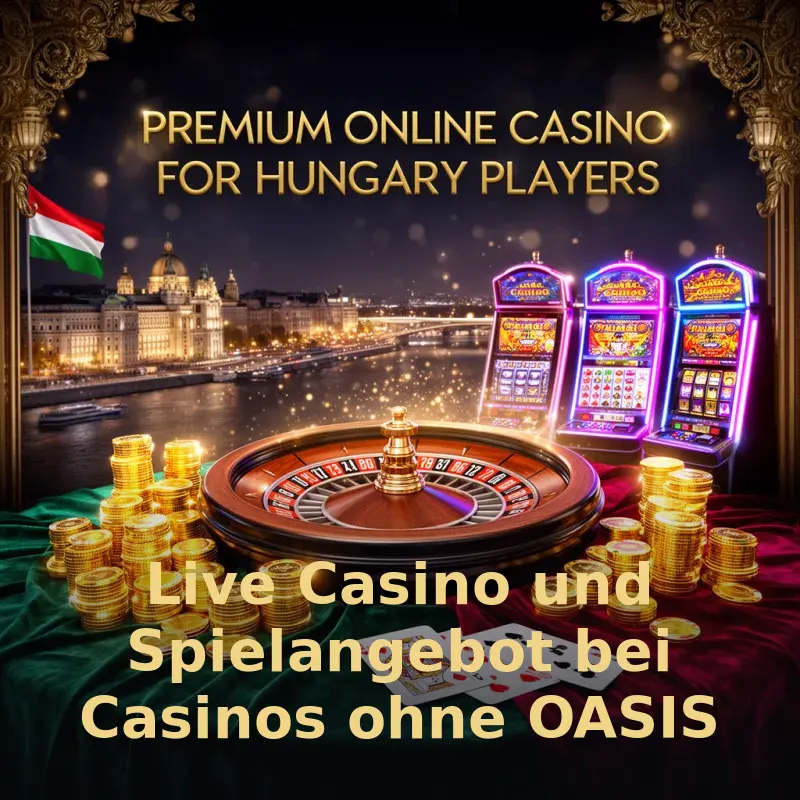 Live Casino und Spielangebot bei Casinos ohne OASIS